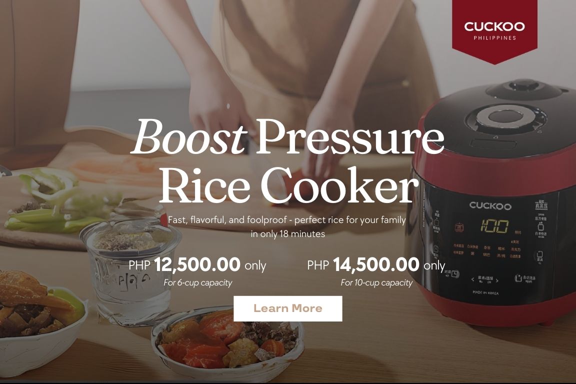 Boost Pressure Rice Cooker – Cuckoo Philippines